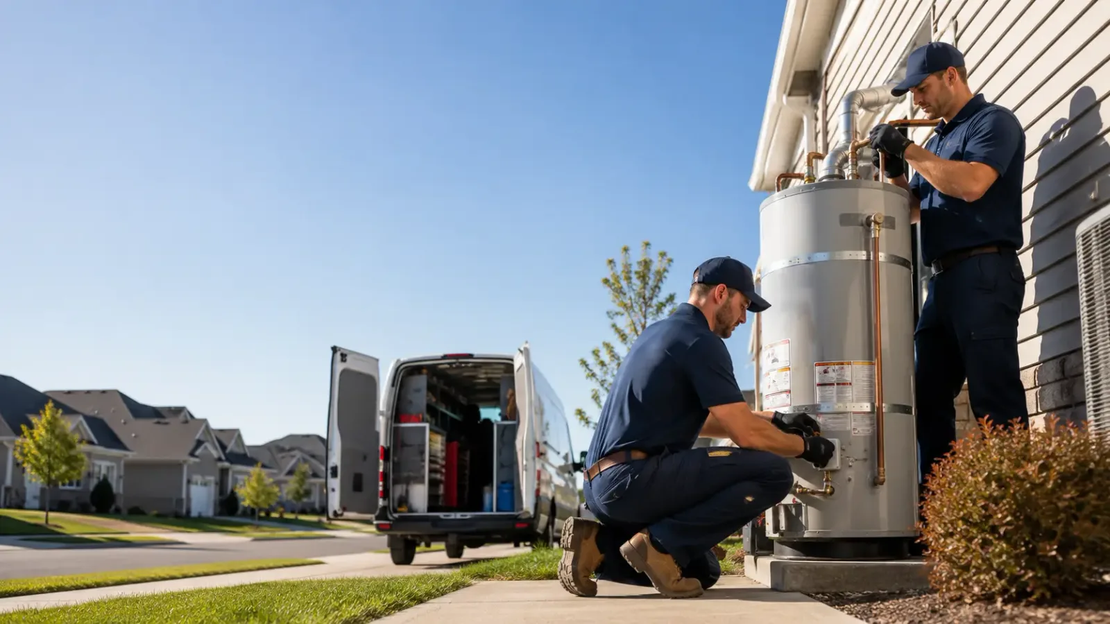 Water Heater Installation in Danevang, TX